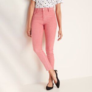 NWT Old Navy High-Waisted Rockstar Super Skinny Corduroy Pants - Size 4